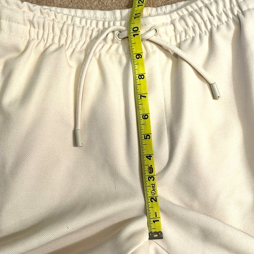 Zara Cream Drawstring Track Pants - Picture 8 of 10